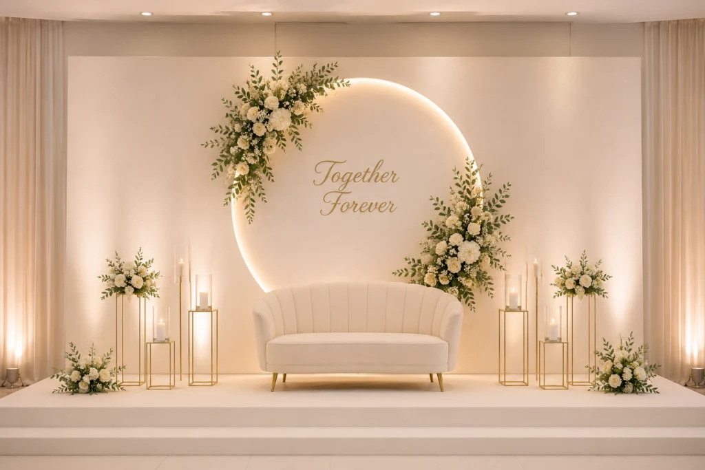minimalist wedding