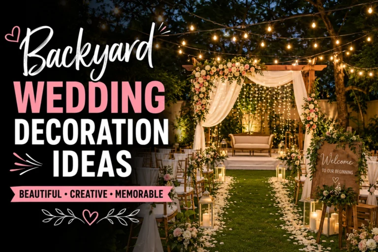 Backyard decoration ideas