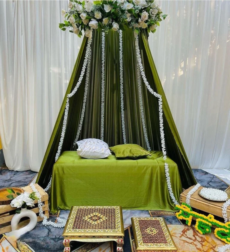 Popular Tent Decorations for Haldi, Mehendi & Sangeet Functions