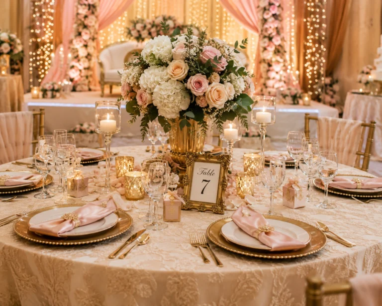 how to decorate table for an event