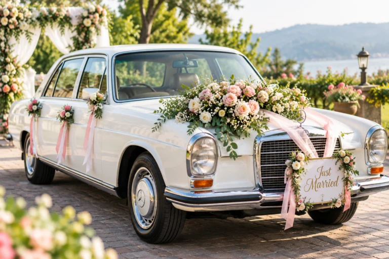 Wedding Car Decoration Ideas: Themes, Flowers & Practical Tips